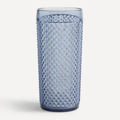 12 Vasos de agua acrílico altos Picas El Corte Inglés 54€